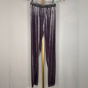 Victoria's Secret Plush Velvet Leggings